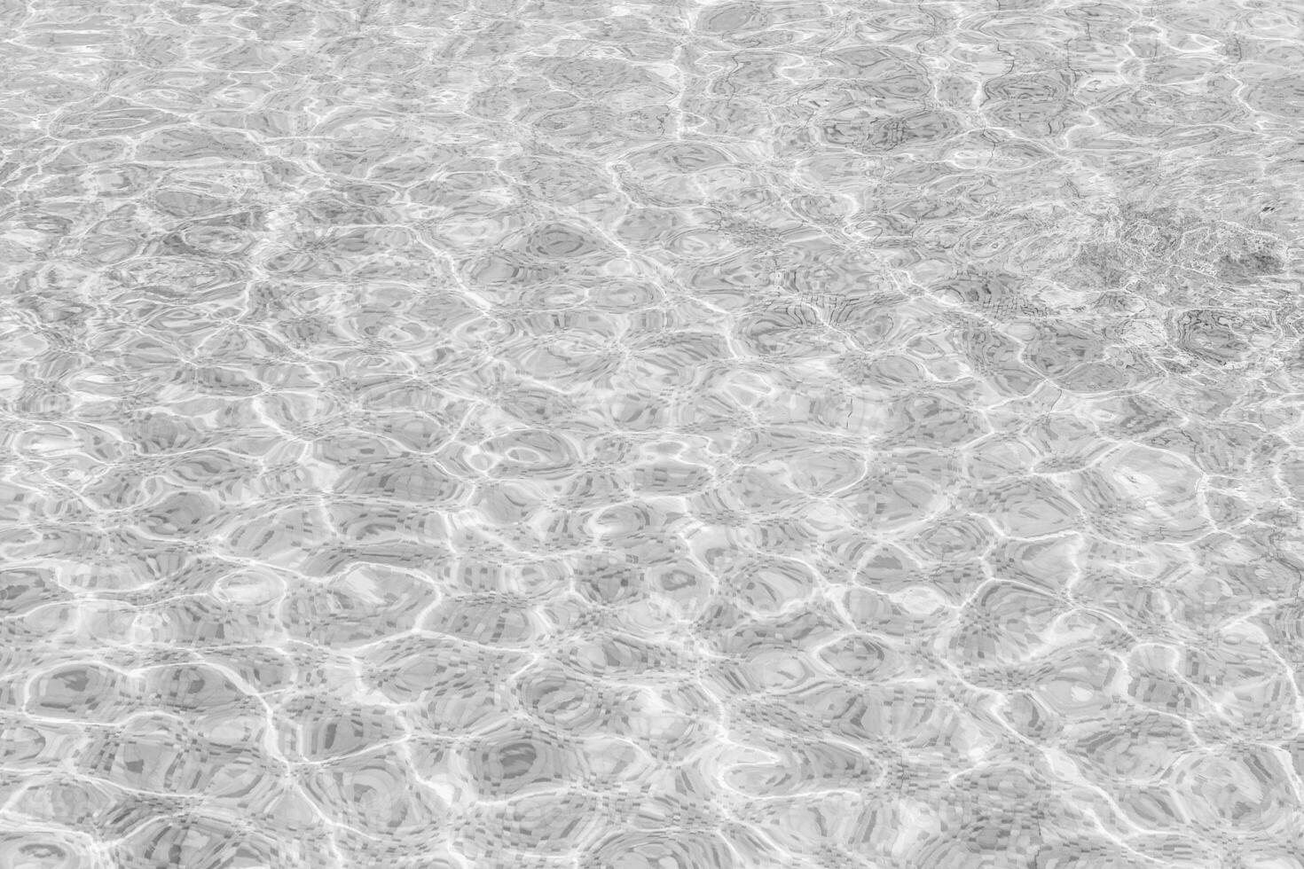 Texture of water in swimming pool. photo