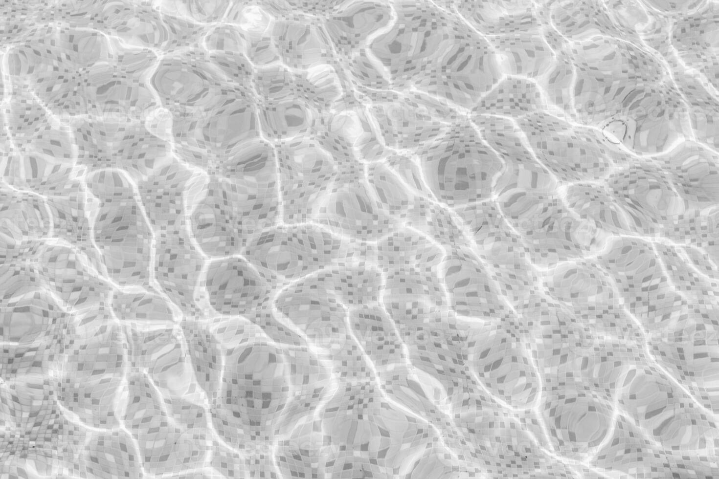 Texture of water in swimming pool. photo