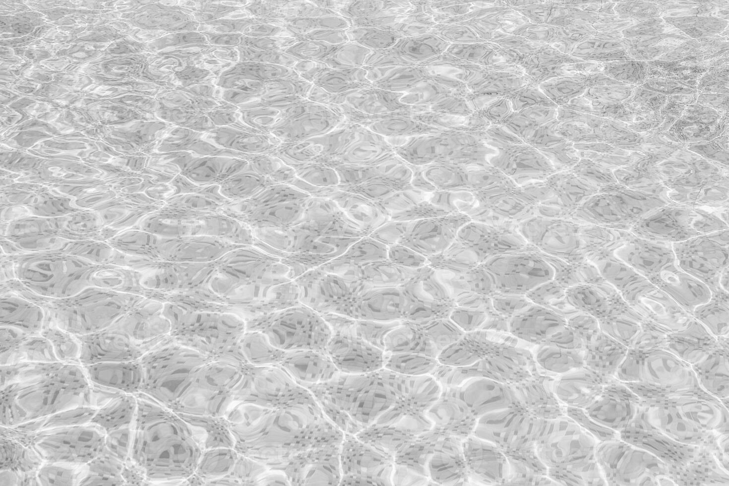 Texture of water in swimming pool. photo