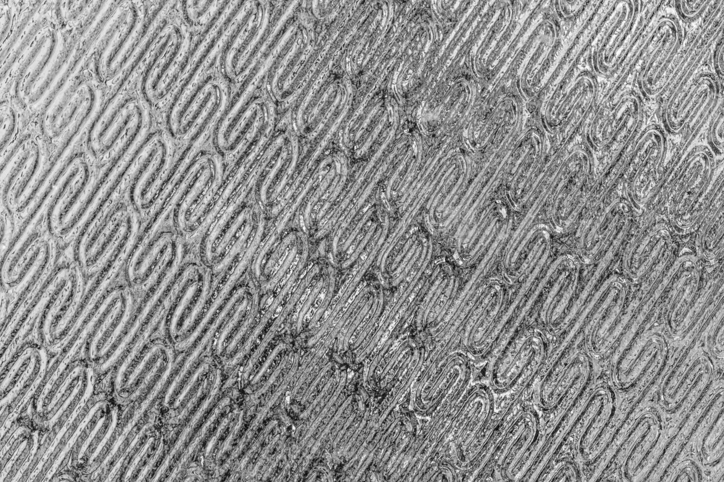 Texture of glass with a pattern. photo