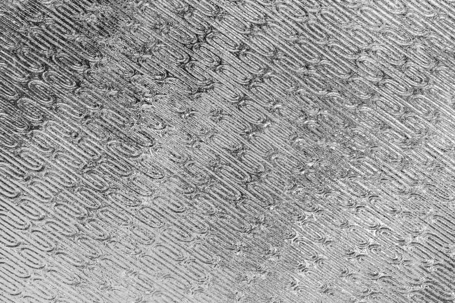 Texture of glass with a pattern. photo