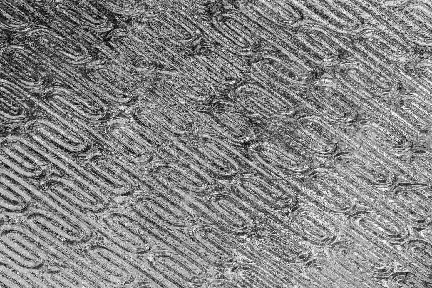 Texture of glass with a pattern. photo