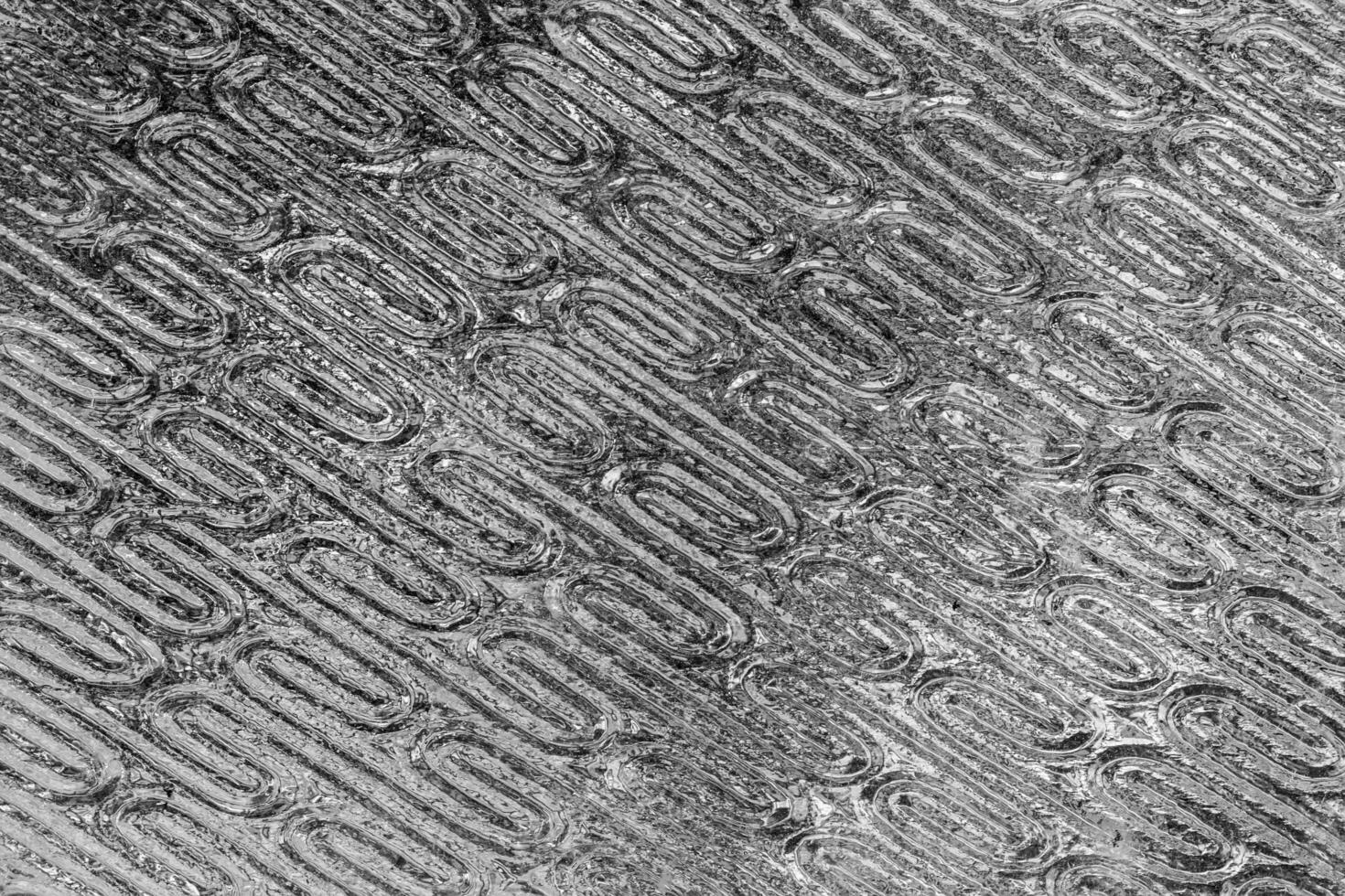 Texture of glass with a pattern. photo