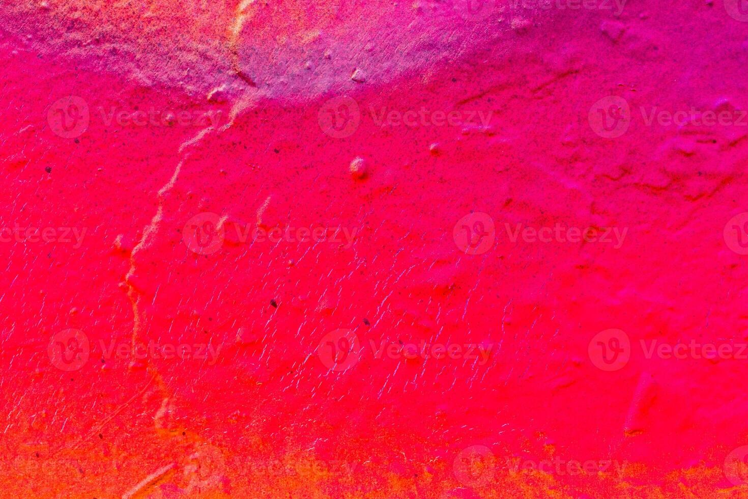 Fragment of colored graffiti painted on a concrete wall. photo