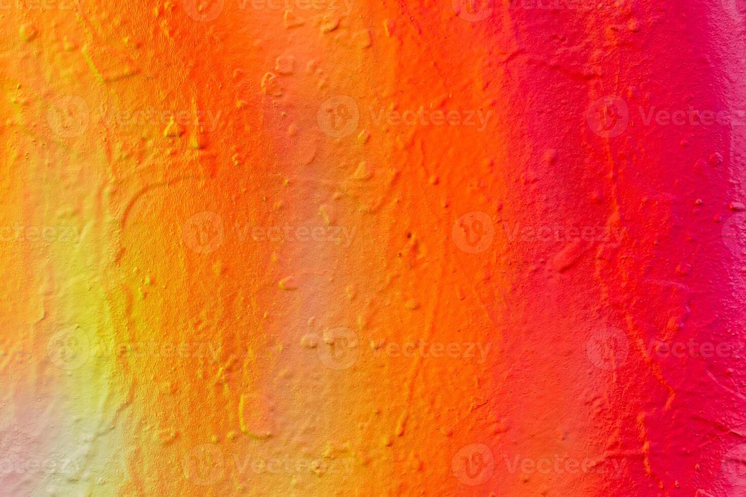 Fragment of bright graffiti painted on a concrete wall. photo