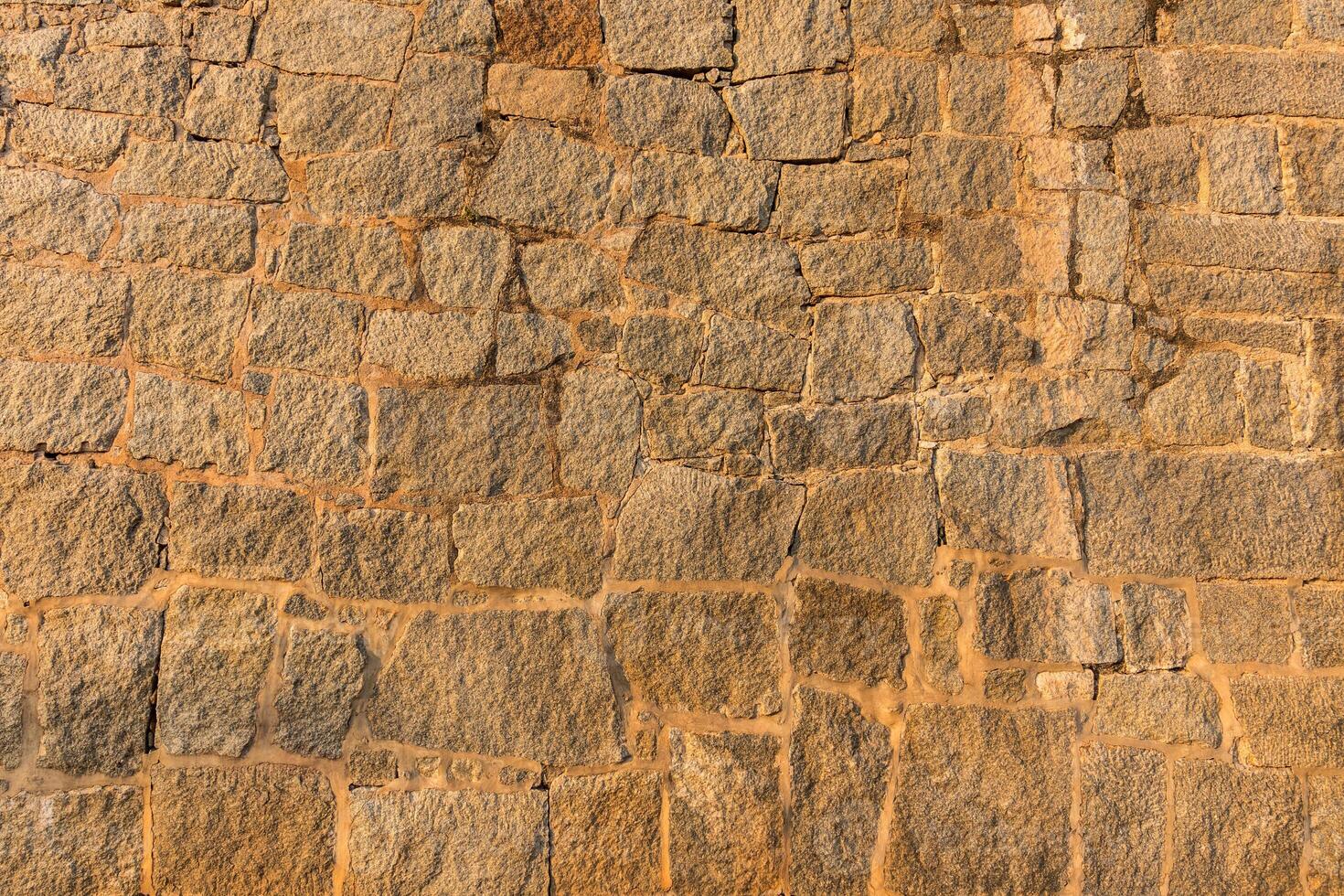Background of old stone brick wall. photo