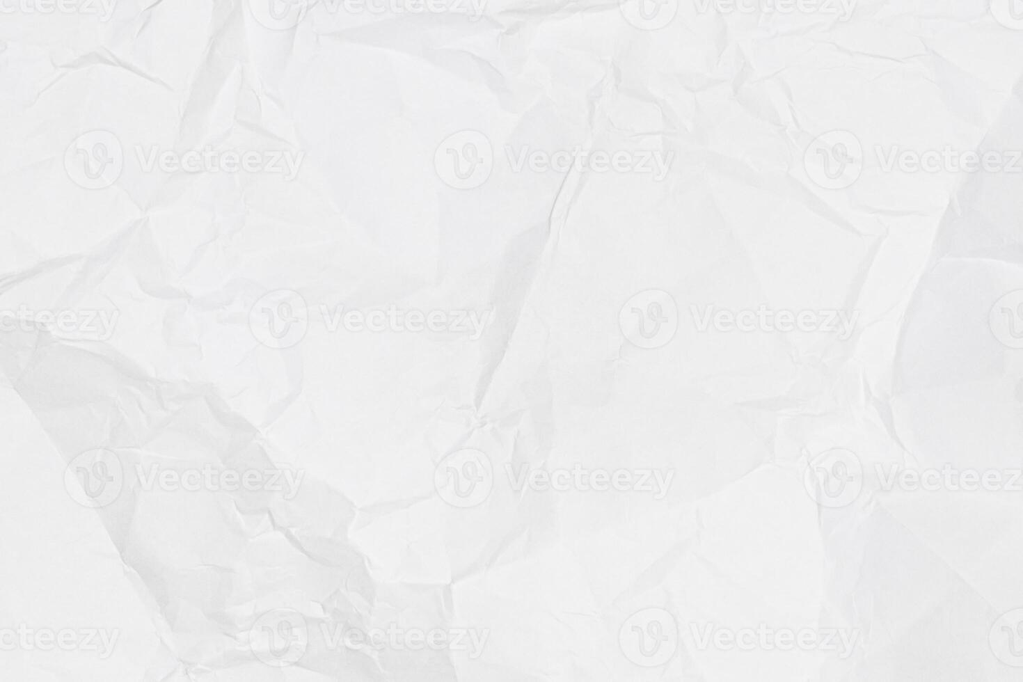 Crumpled white paper texture. Abstract background for design. photo