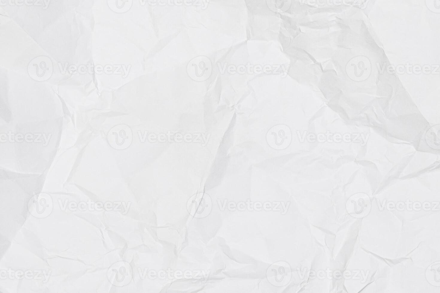Crumpled white paper texture. Abstract background for design. photo