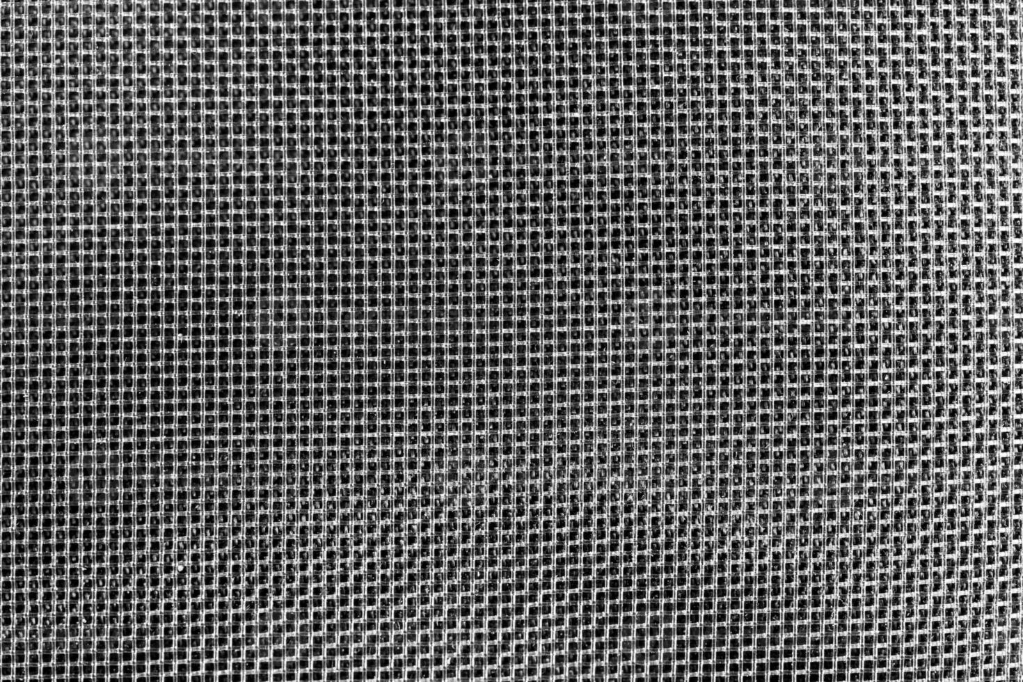 Black and white mesh texture. Abstract background. photo