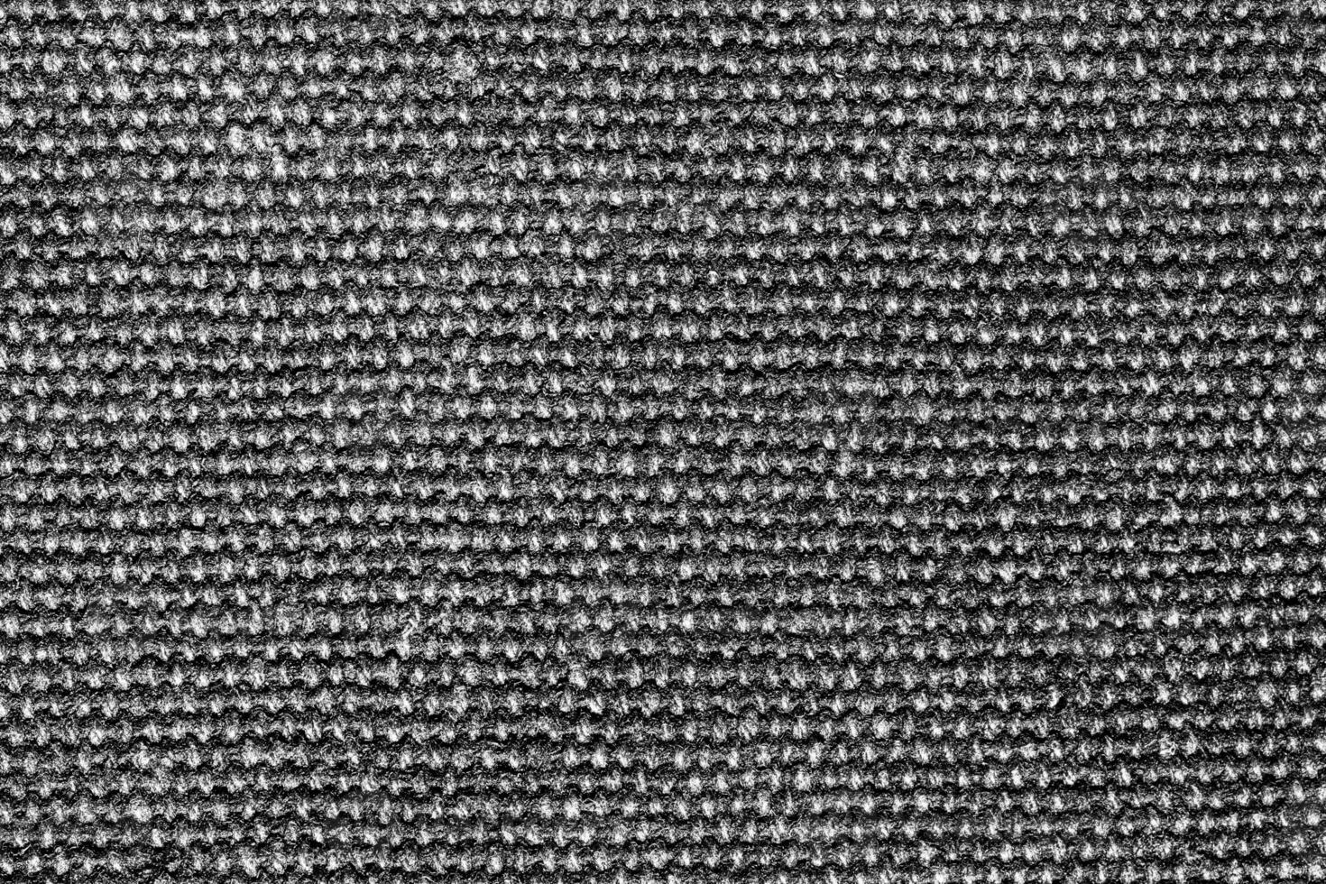 Texture of cloth material for design. Abstract background with white, black and gray threads. photo