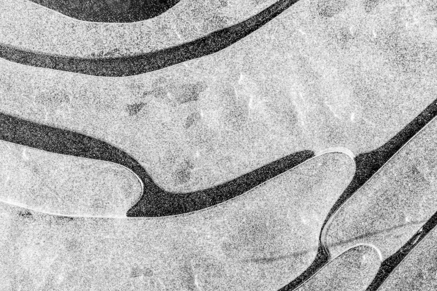Texture of ice in the winter. Abstract background of frost for design, photographed closeup. photo