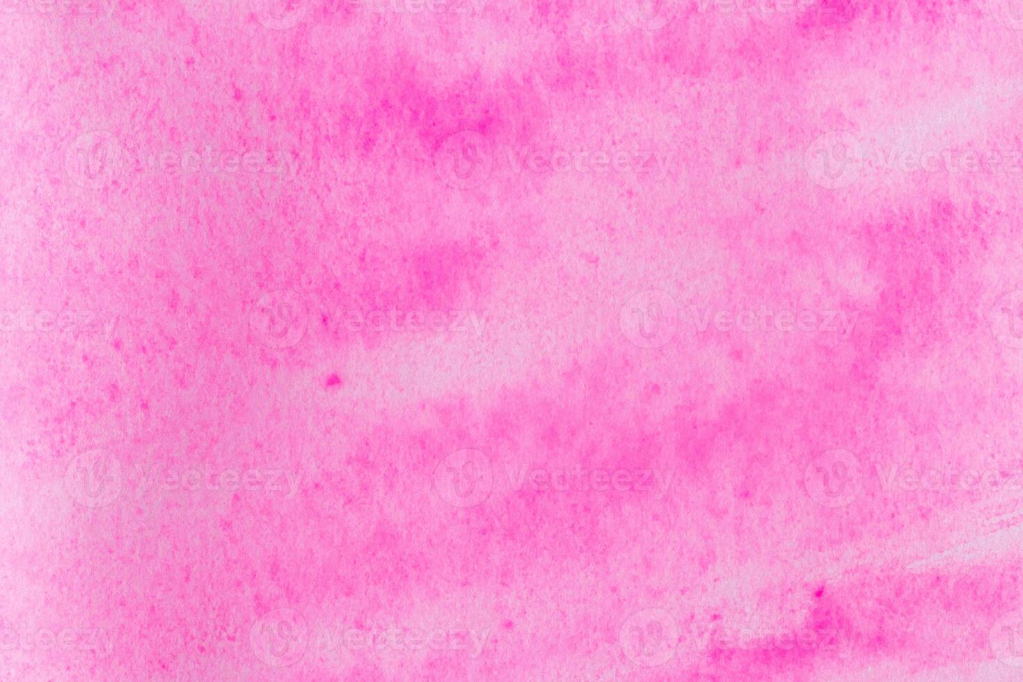 Pink watercolor painted paper. Abstract backgroun for design. Art stylized baner with copy space. photo