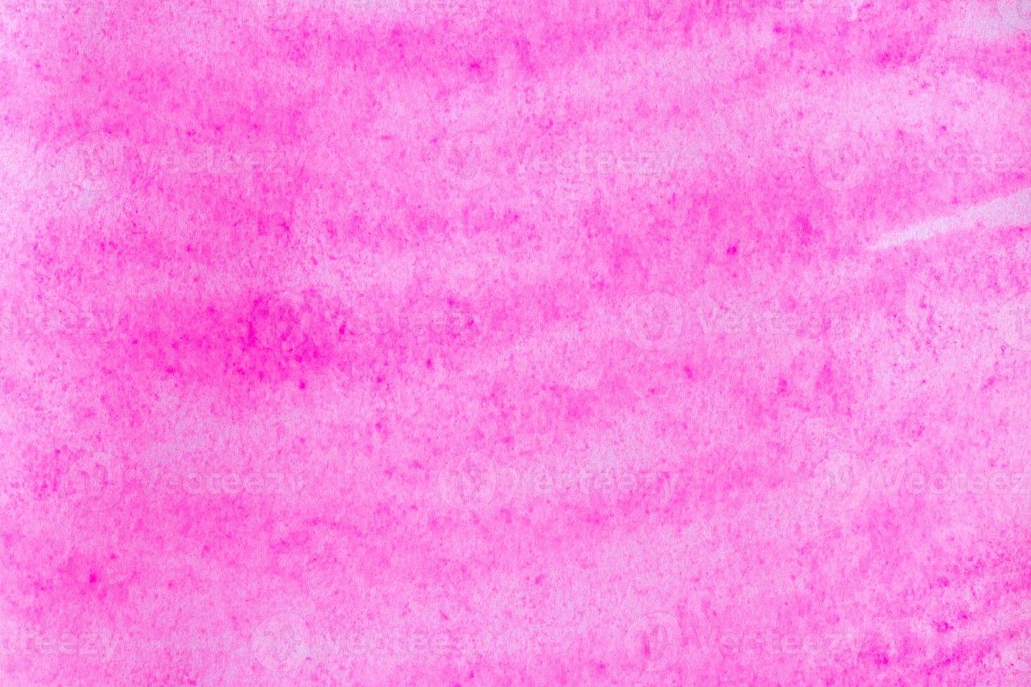 Pink watercolor painted paper. Abstract backgroun for design. Art stylized baner with copy space. photo