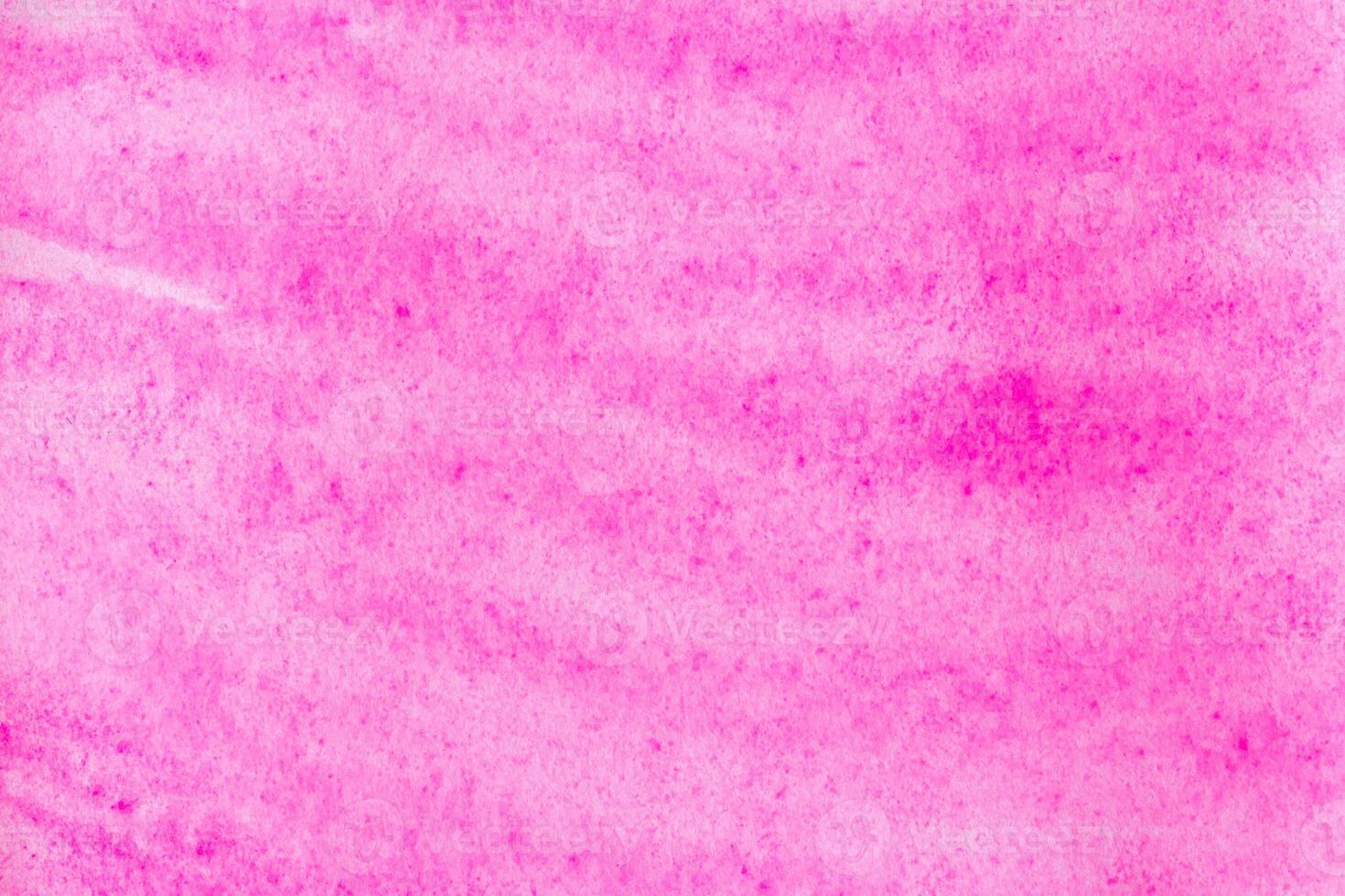 Pink watercolor painted paper. Abstract backgroun for design. Art stylized baner with copy space. photo