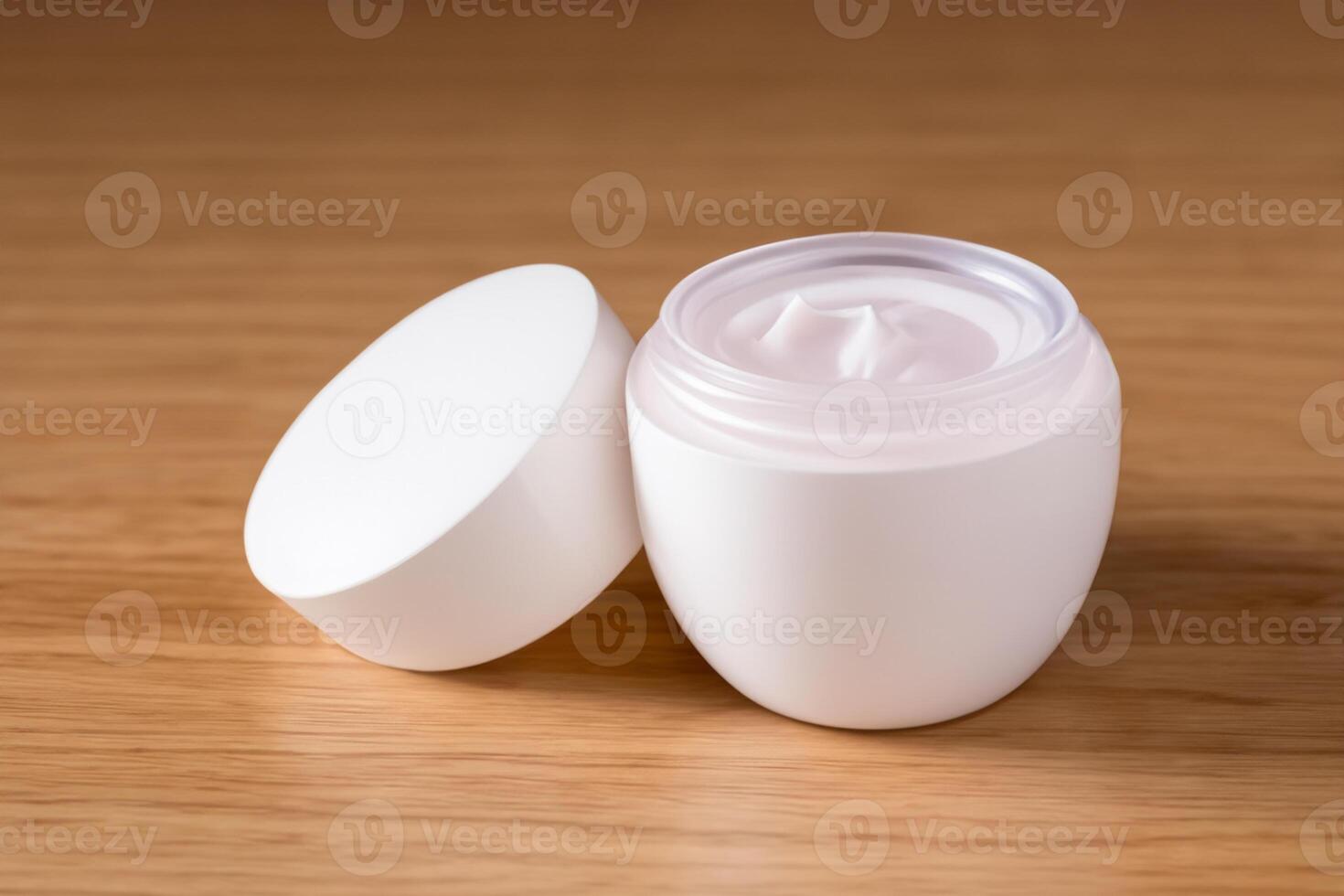 The beautiful photo captures the elegance of good cosmetic packaging for cream containers, highlighting future cosmetic innovations with sleek, modern designs.