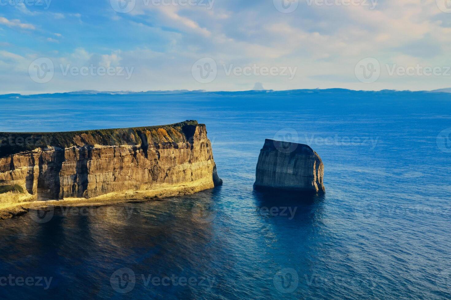 Exploring the Beauty of Majestic Cliffs, Nature's Impressive Coastal Formations photo