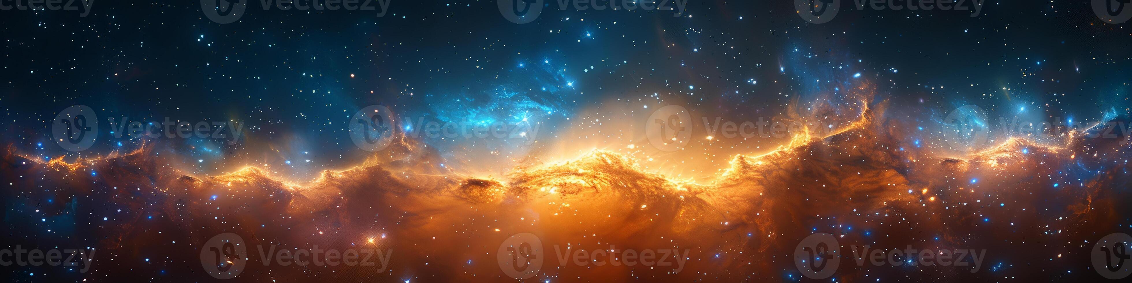 It appears as if it is a galaxy filled with many stars photo