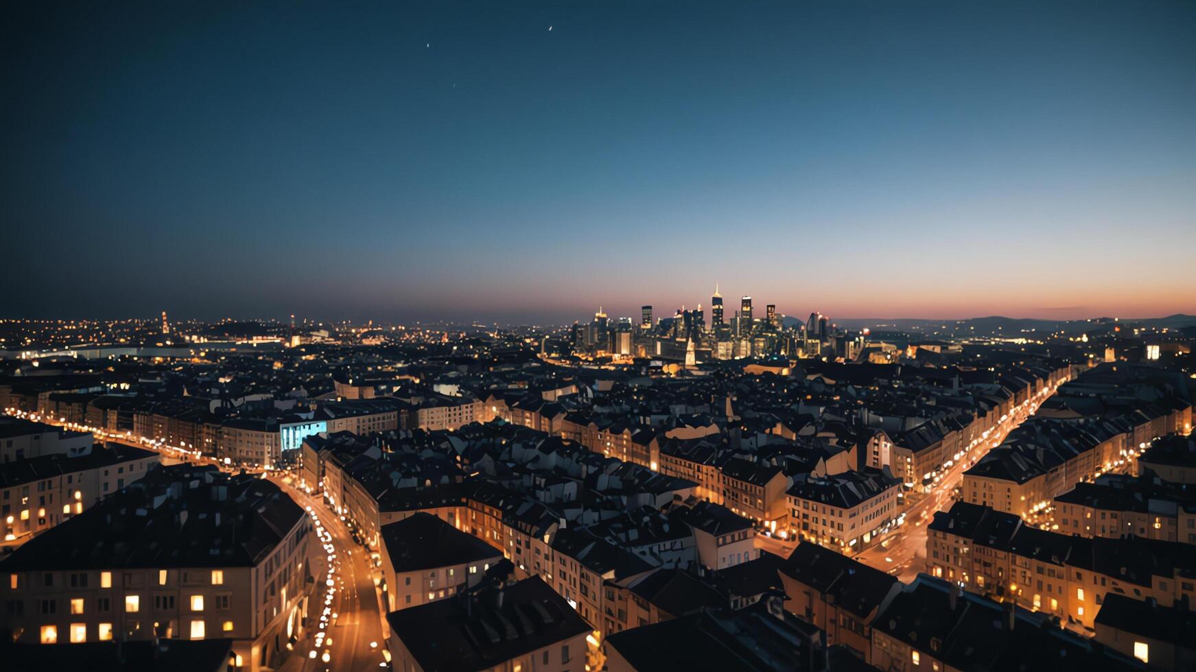 urban highway, city atmosphere, busy city, skyscrapers background photo