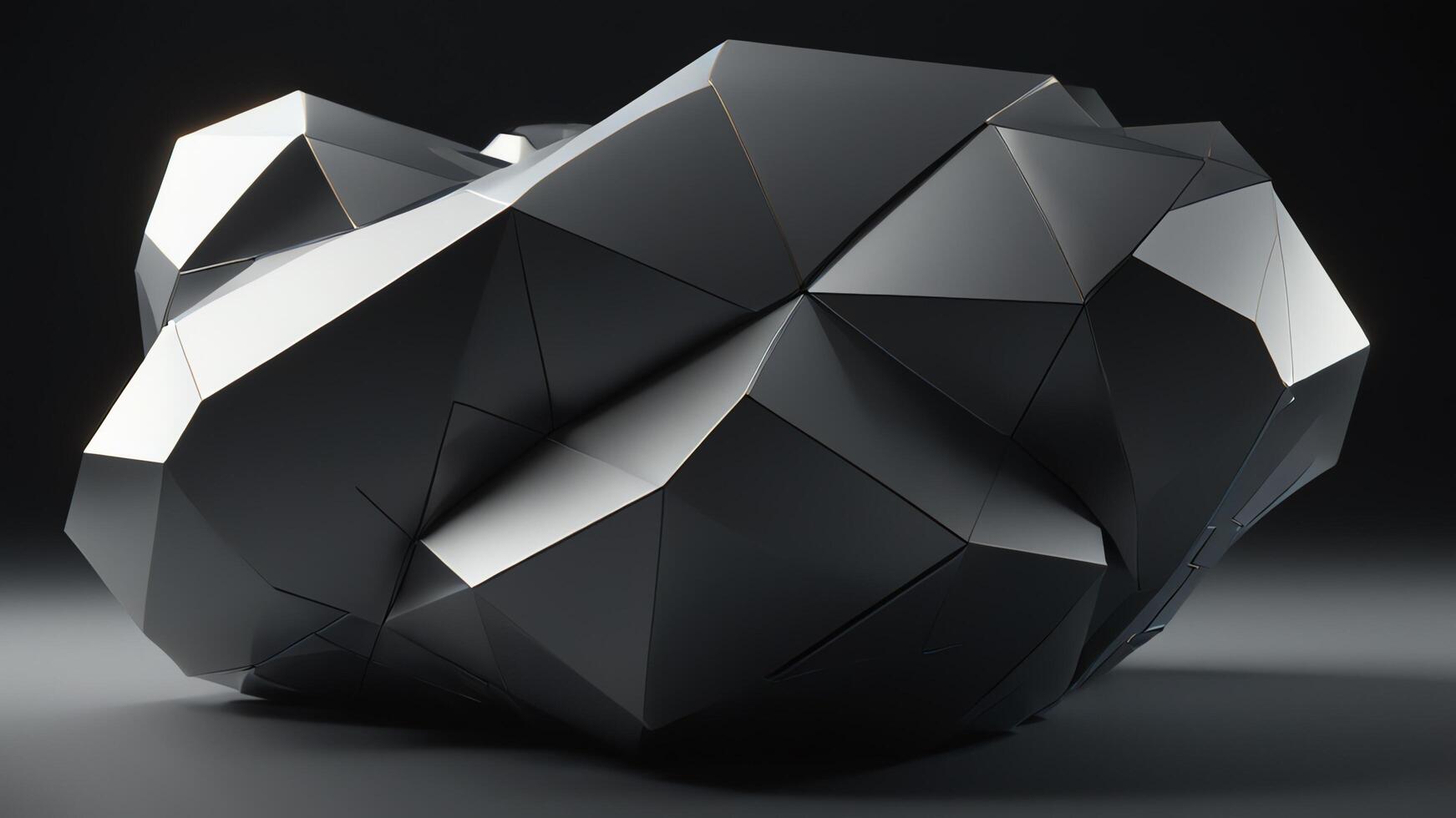geometry model elegant random abstract black and white photo