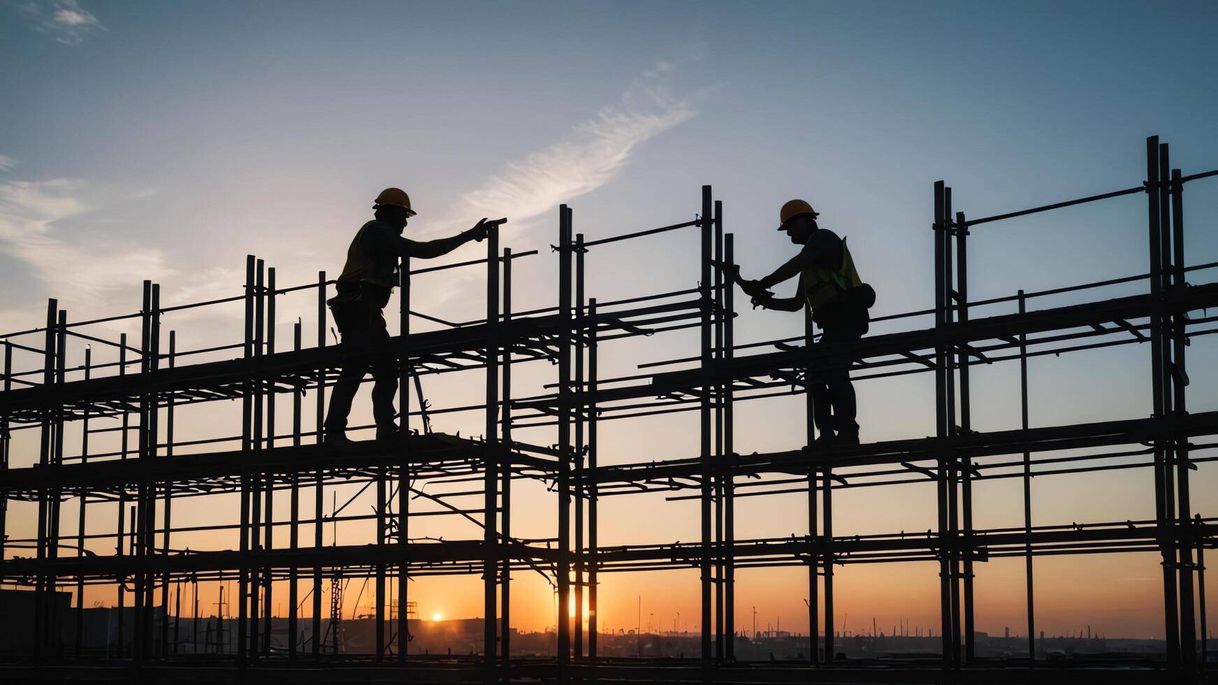 activities of construction workers people, heavy work, work activities, construction projects photo
