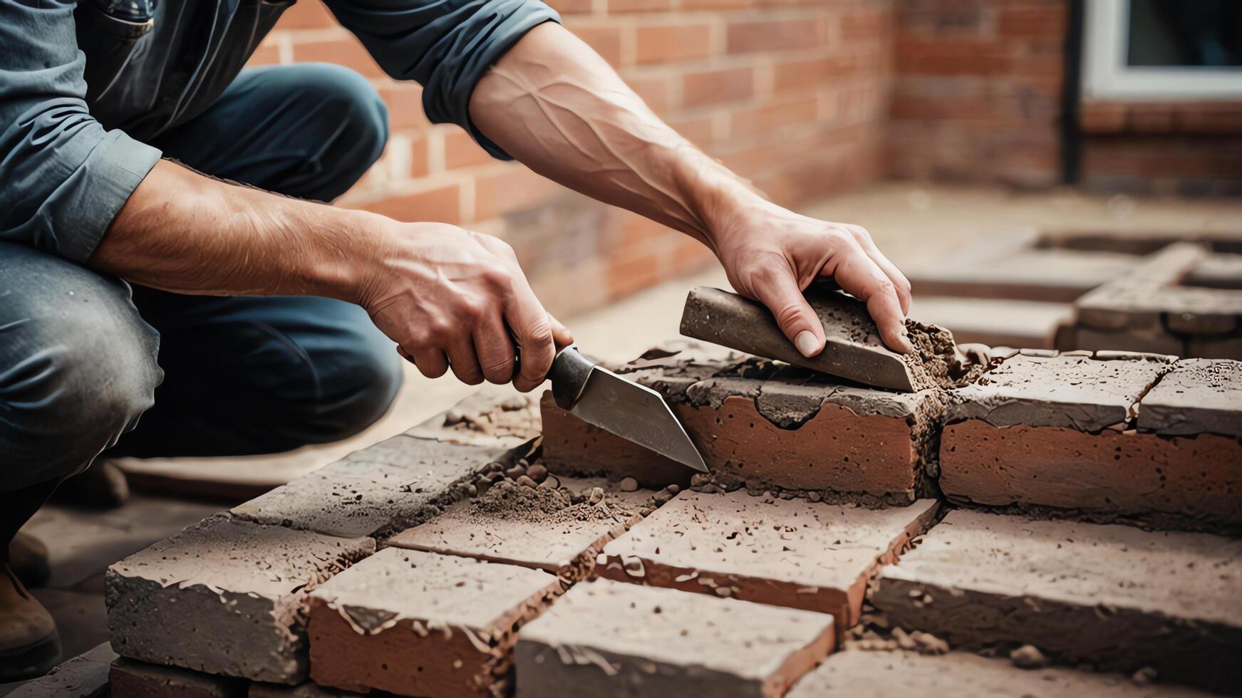 activities of construction workers, heavy work, work activities, construction projects photo