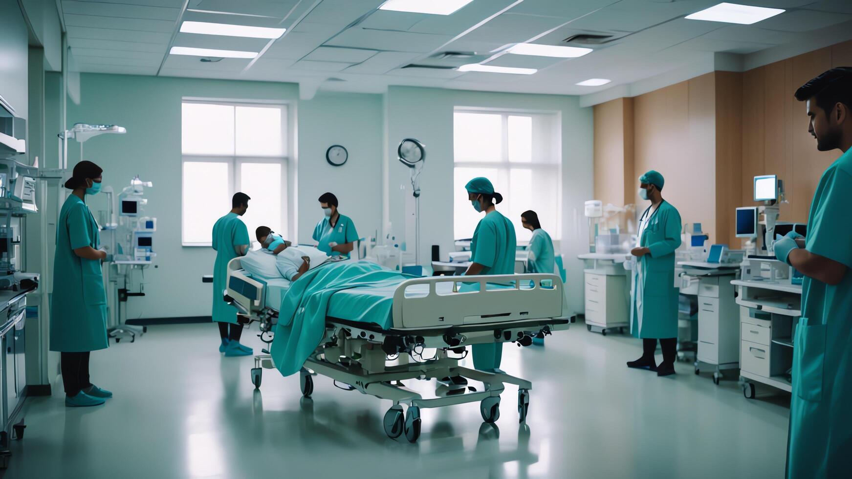 activities of people in the hospital.health,medical,hospital activities people photo