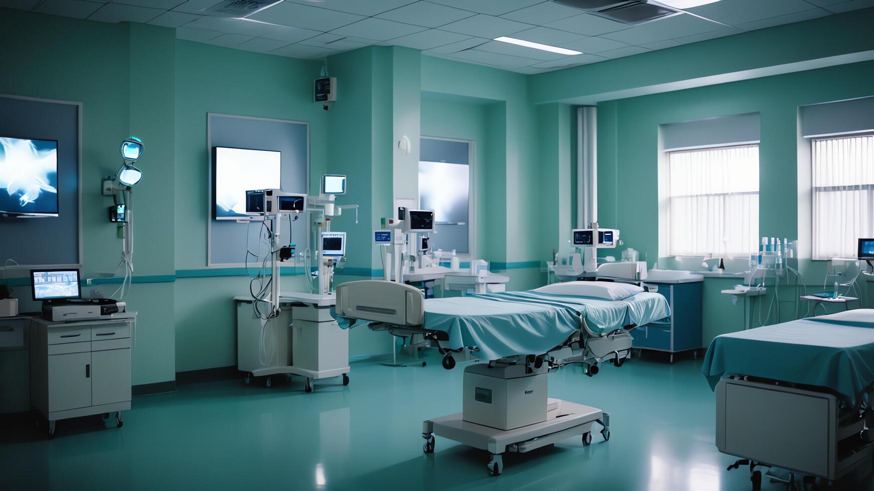 a hospital room photo