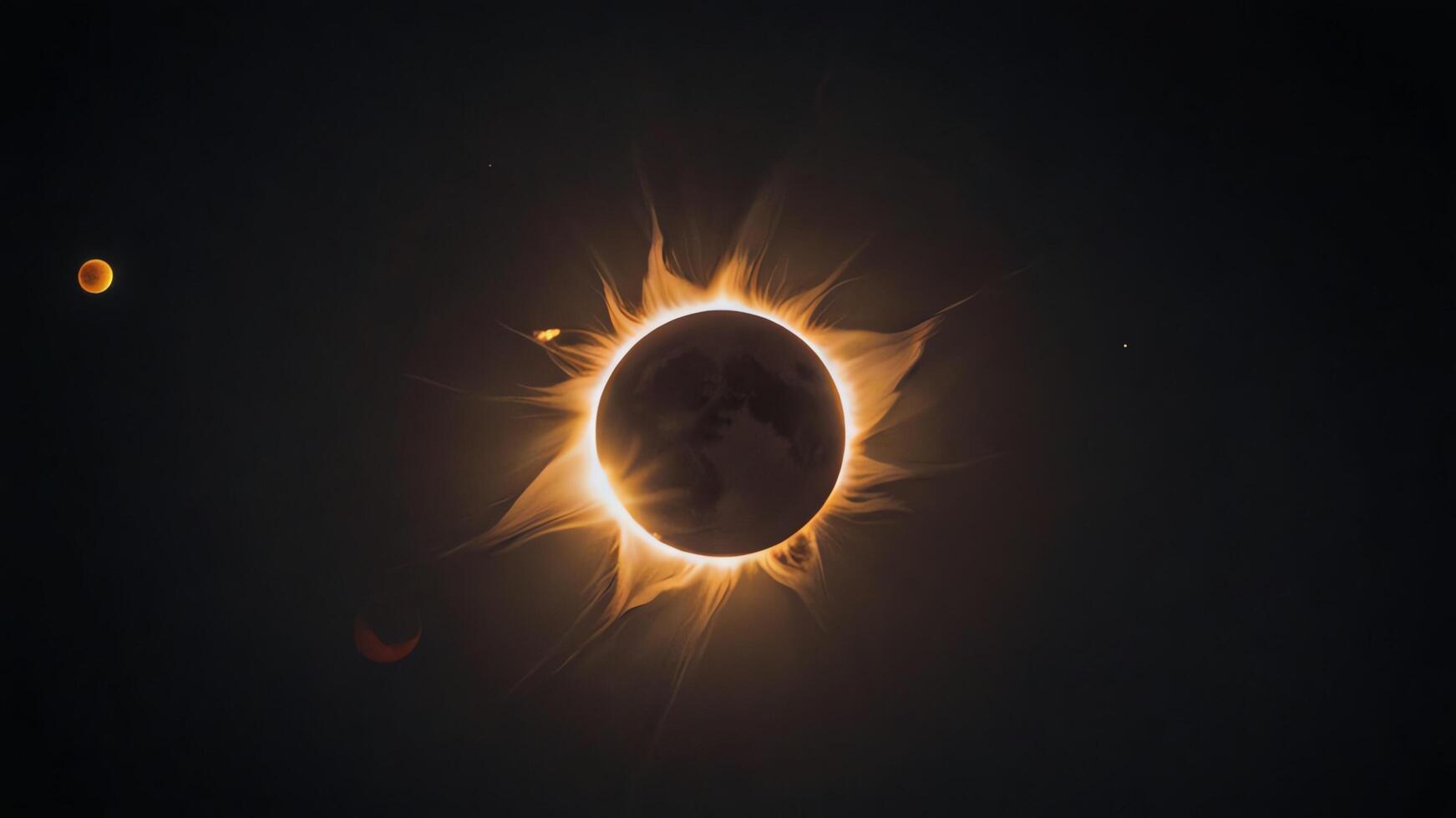 the eclipse in sky photo