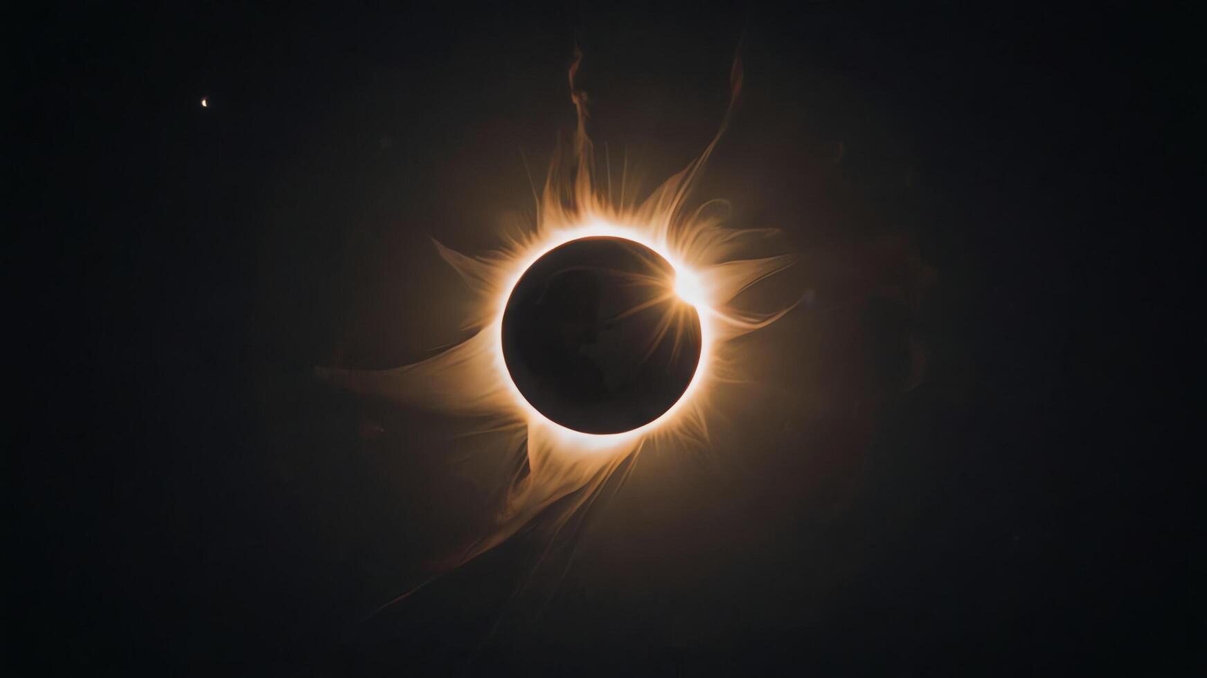 the eclipse in sky photo