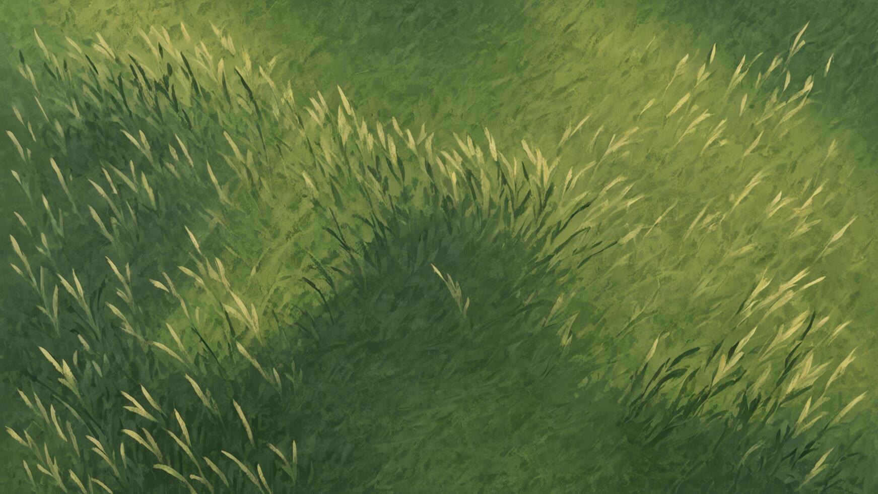 texture painting of grass in the sunlight photo