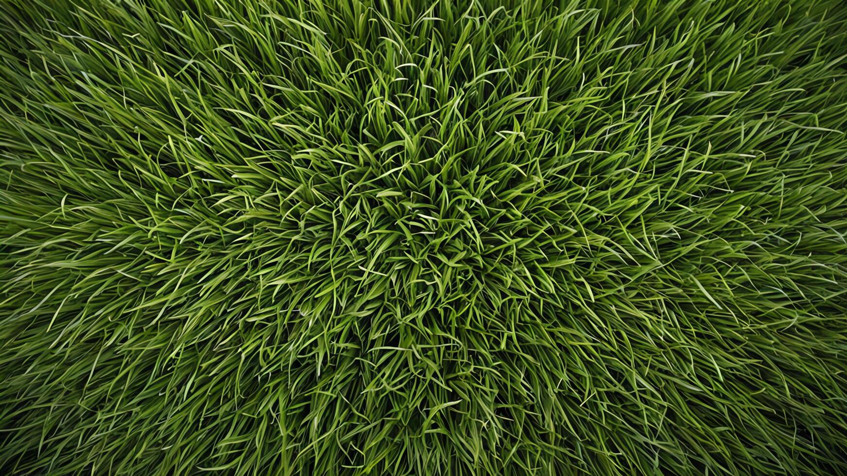 close up of a green grass field texture photo