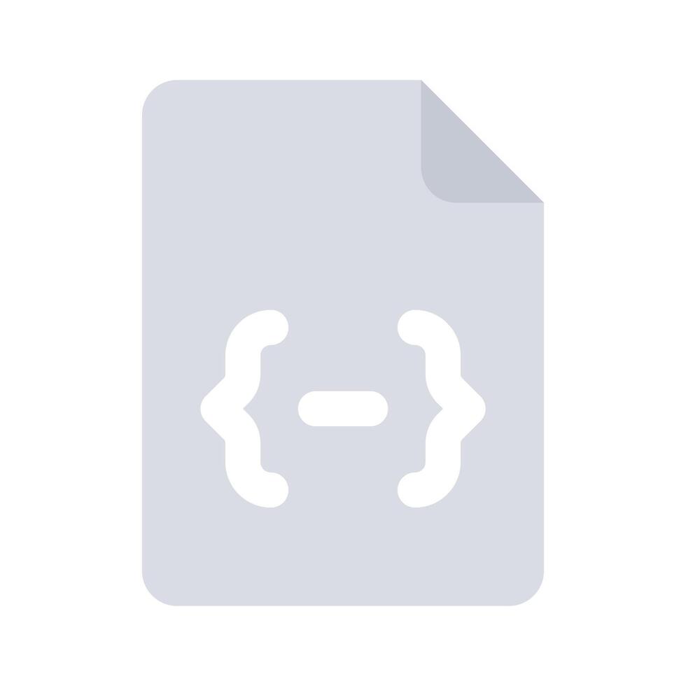 Take a look at this creative icon of programming file vector