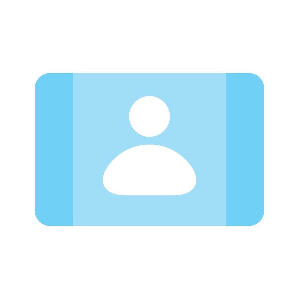 Person inside mobile, concept icon of online user vector