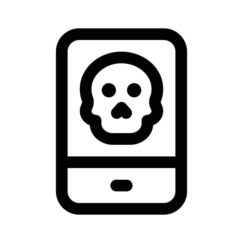 Mobile hacking design in modern style vector