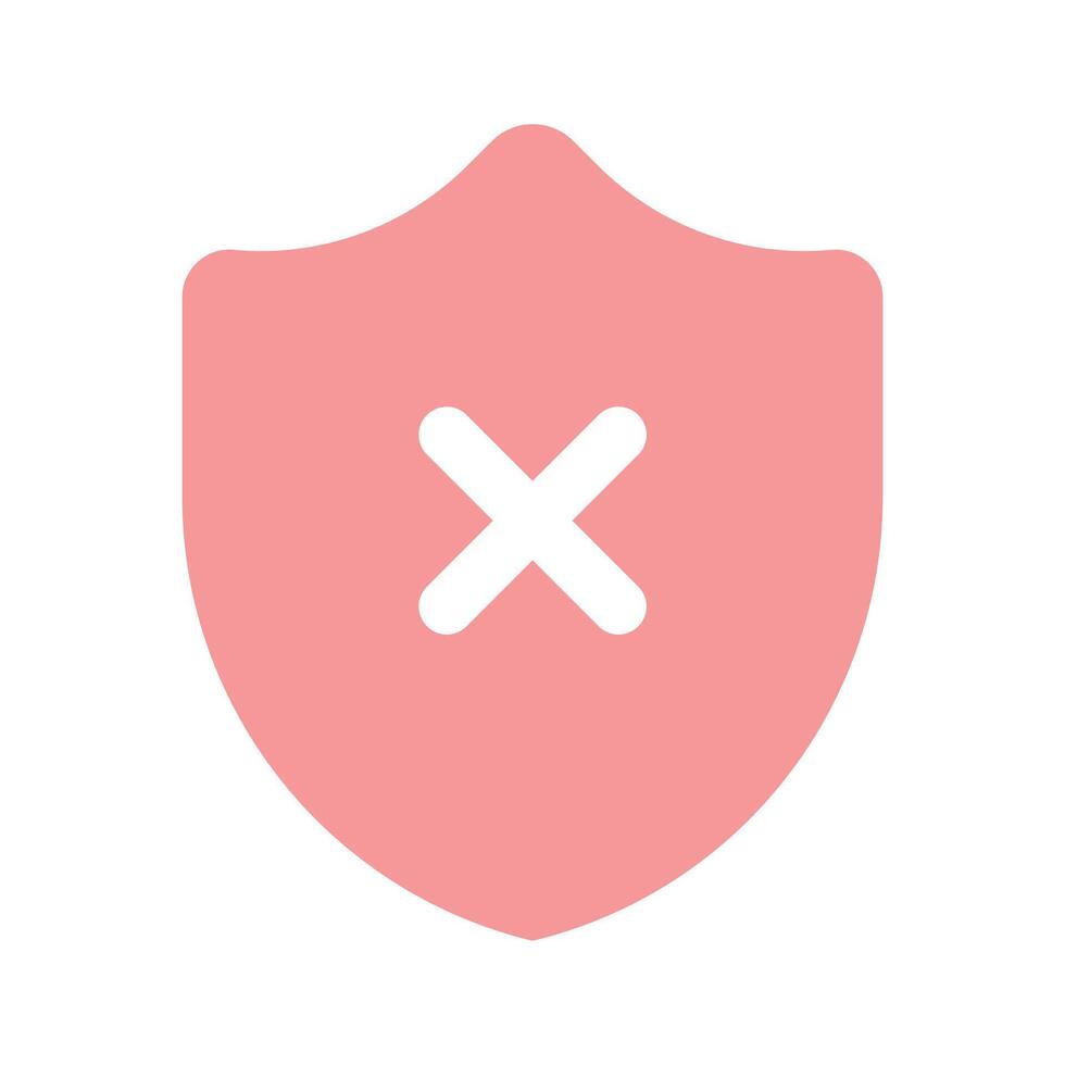 Get this amazing icon of no security, ready for premium use vector