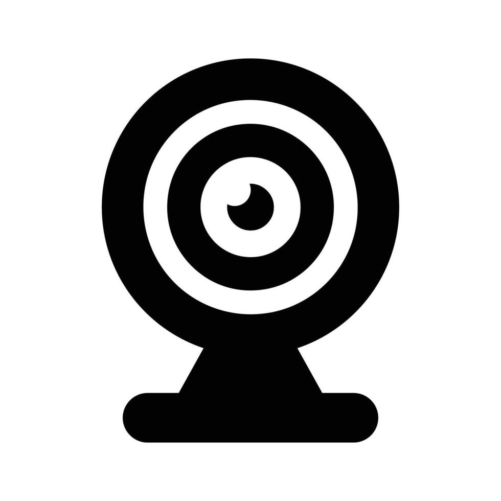 Internet camera, webcam icon design in modern style vector