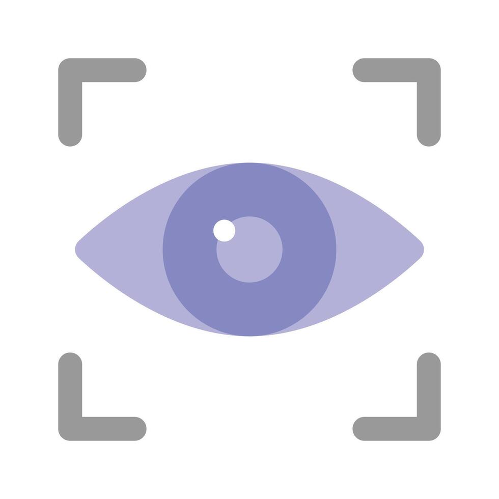 Get this amazing icon of eye scanning design vector