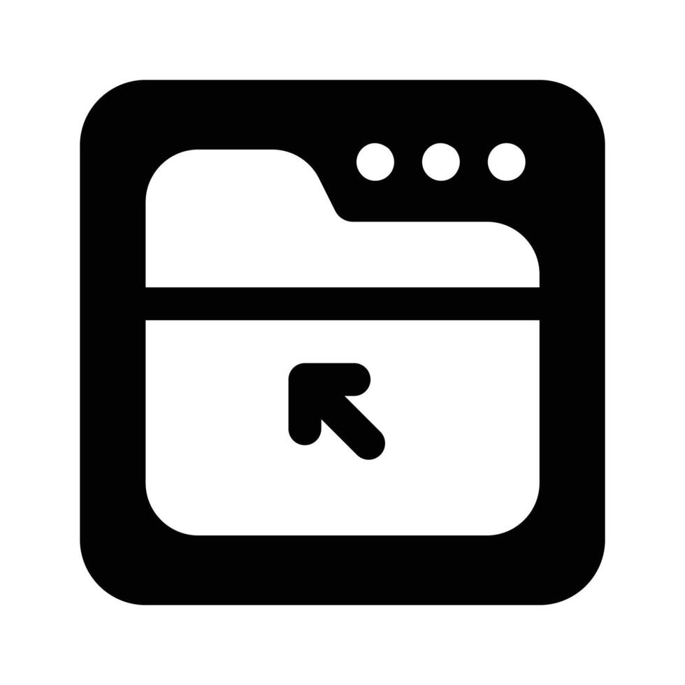 Website, webpage, browser icon design vector