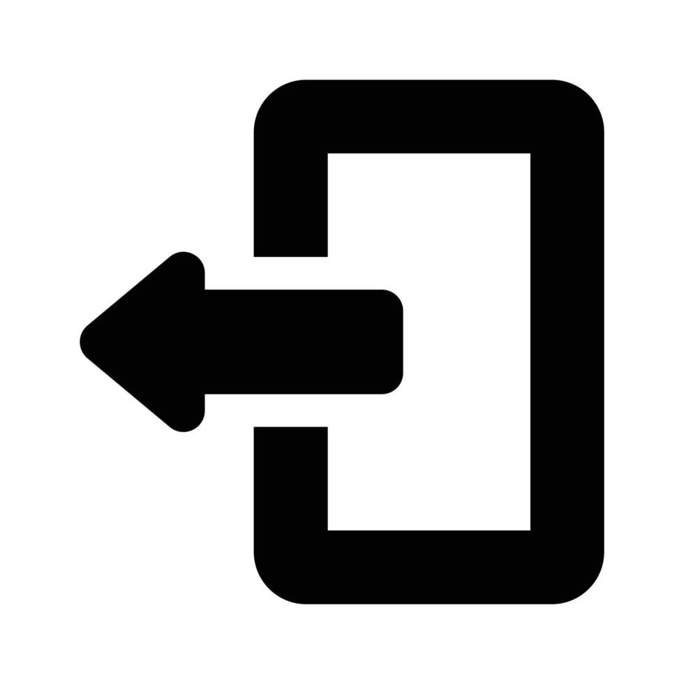 Get this creative and trendy icon of logout, sign out design vector