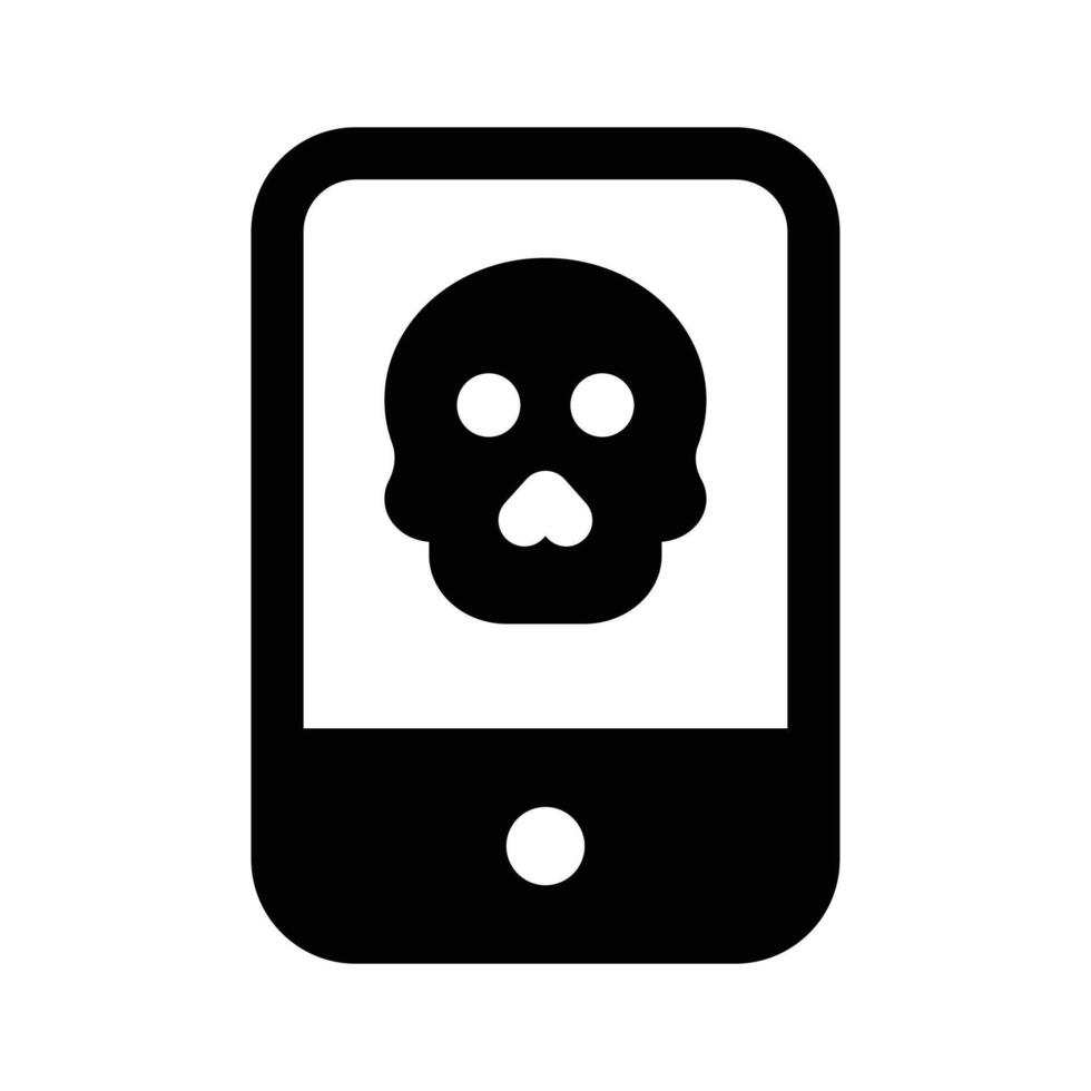 Mobile hacking design in modern style vector