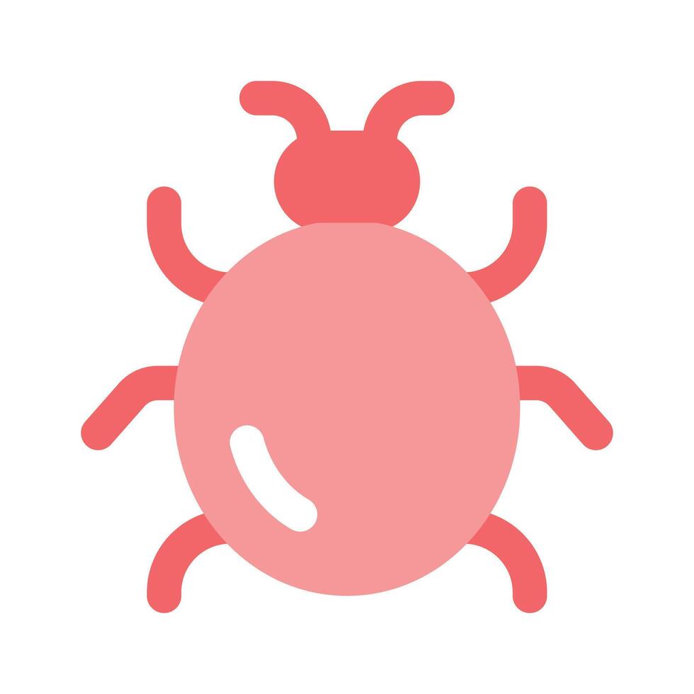 Creatively designed icon of computer virus, bug design vector