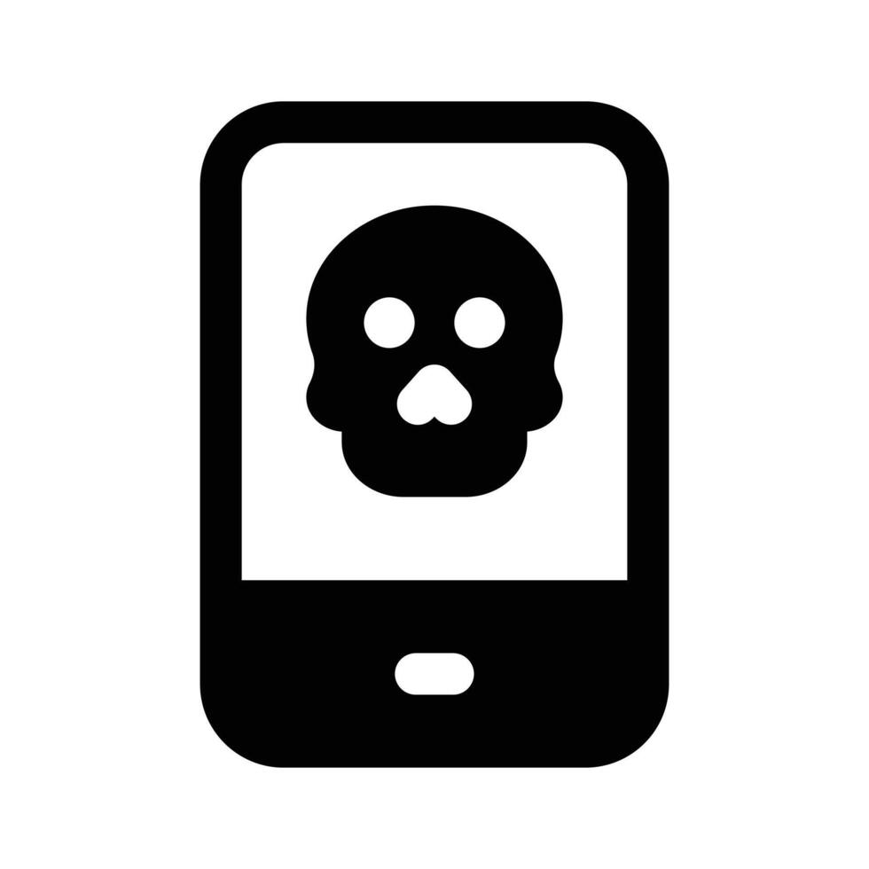 Mobile hacking design in modern style vector