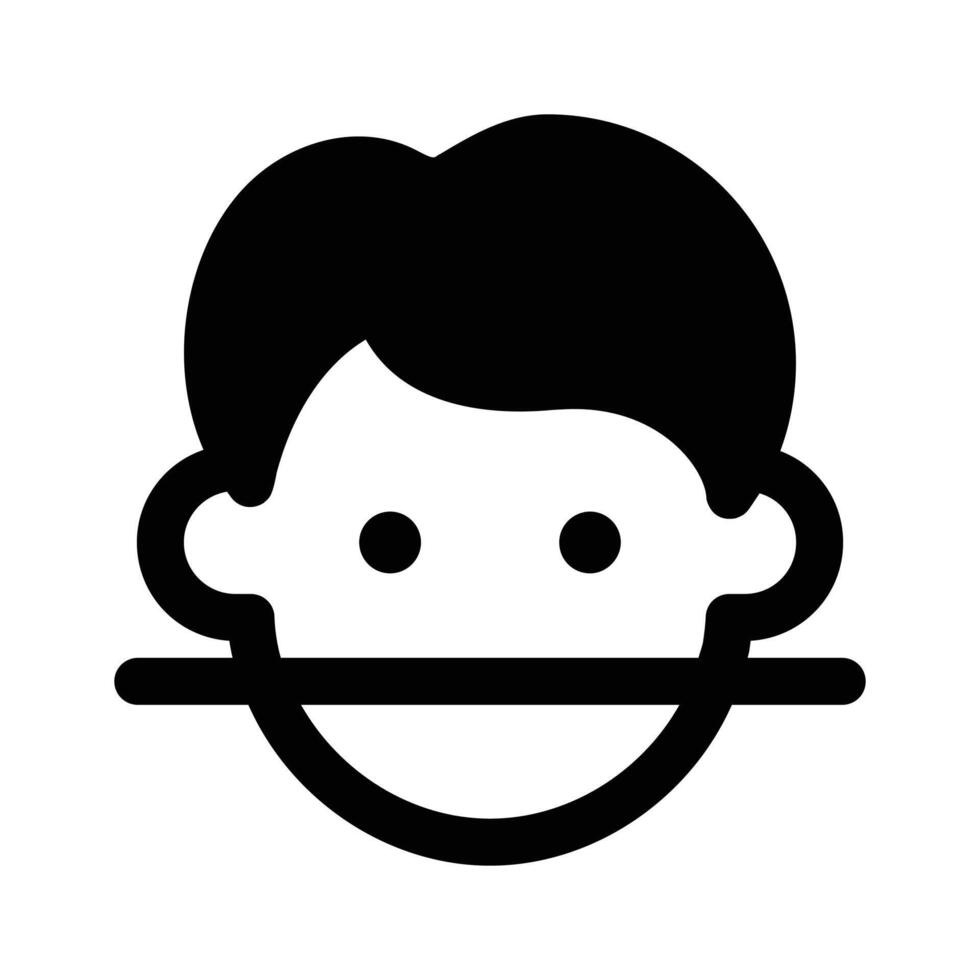 Download this amazing icon of face detection in modern style vector