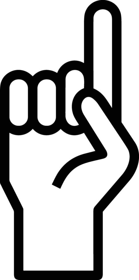 Hand icon symbol image illustration vector
