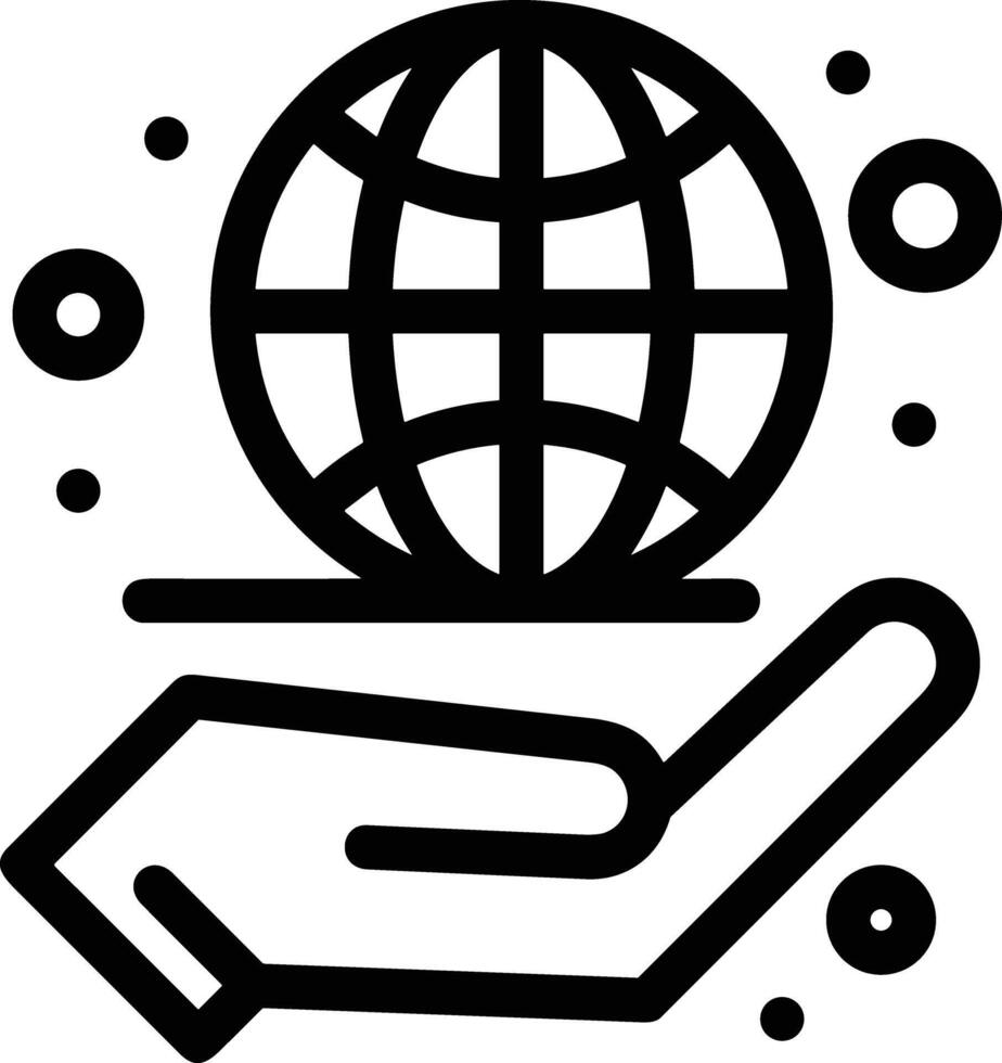 Hand icon symbol image illustration vector