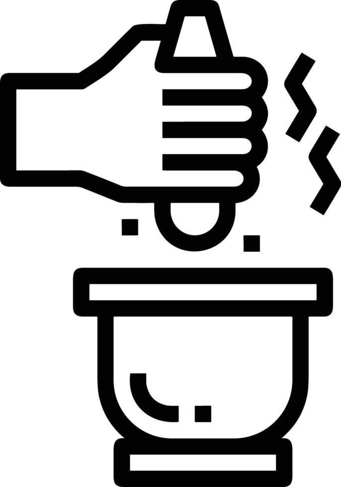 Hand icon symbol image illustration vector