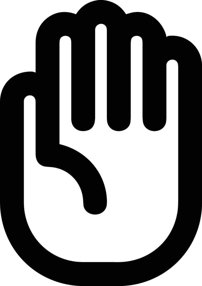 Hand icon symbol image illustration vector
