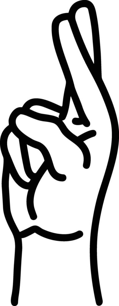 Hand icon symbol image illustration vector