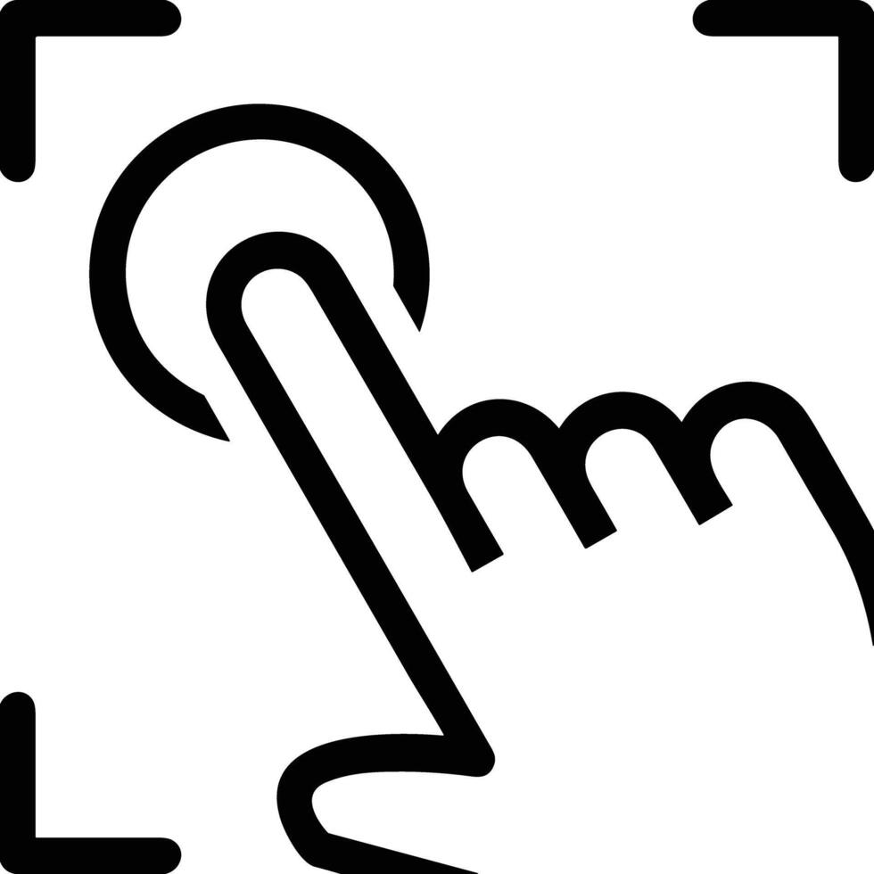 Hand icon symbol image illustration vector