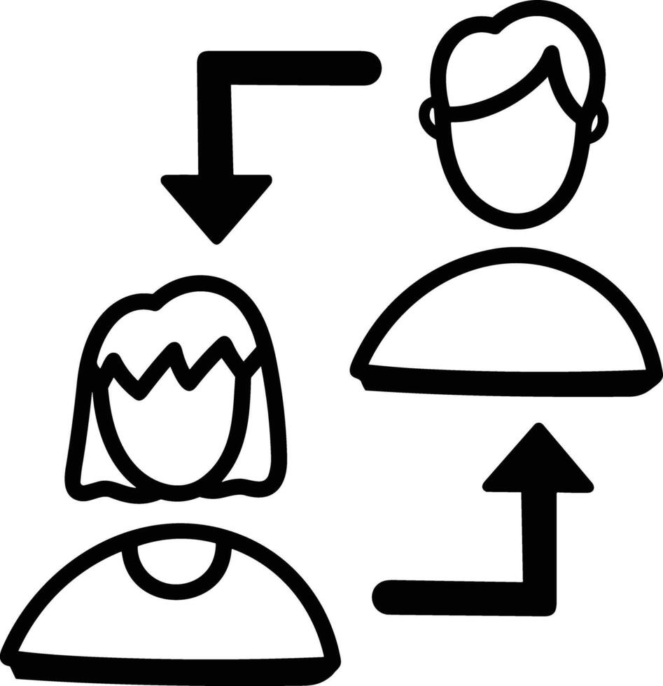 Hand icon symbol image illustration vector